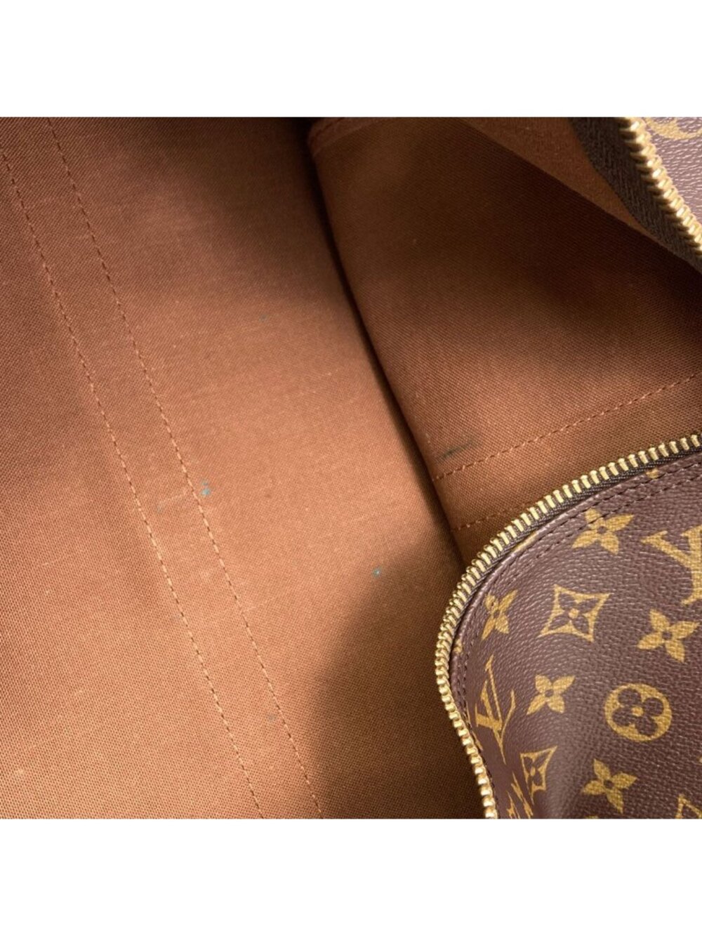 Louis Vuitton Keepall 60 Bandouliere Boston Bag Monogram Canvas - Picture 11 of 15